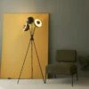 Elements Levi Tripod 3 Light Metal Floor Lamp
