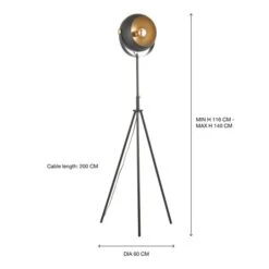 Elements Olympya Industrial Metal Adjustable Floor Lamp 10 Elements Olympya Industrial Metal Adjustable Floor Lamp -Lighting Sale Store 30869730 alt08