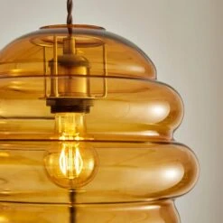 Hunnie Glass Easy Fit Pendant Shade -Lighting Sale Store 30869738 alt02