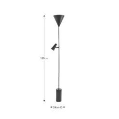 Heidi Industrial 2 Light Metal Floor Lamp -Lighting Sale Store 30869745 alt08