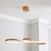 Jaxson LED Wood Effect Ceiling Light
