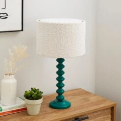 Hazelle Boucle Drum Lamp Shade 8 Hazelle Boucle Drum Lamp Shade -Lighting Sale Store 30870660 alt02