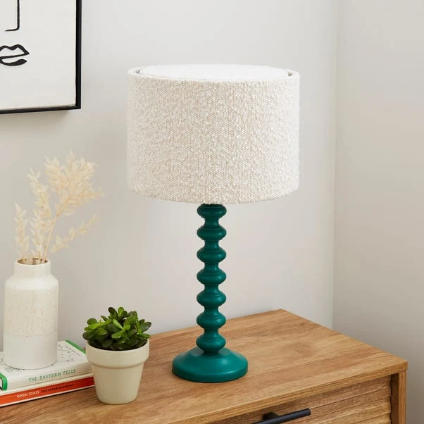 Hazelle Boucle Drum Lamp Shade 3 Hazelle Boucle Drum Lamp Shade - Image 3