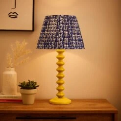 Joyce Conical Classic Blue Lamp Shade -Lighting Sale Store 30870676 alt03