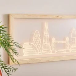 London Skyline Etched Neon Sign -Lighting Sale Store 30870746 alt02