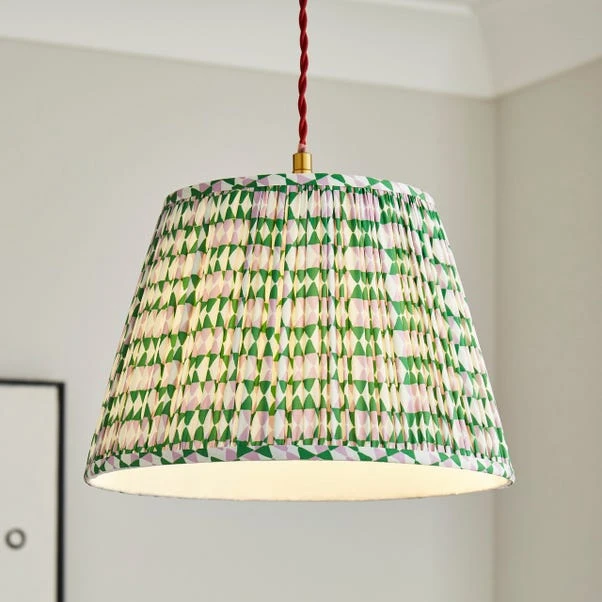 Joyce Conical Green Lamp Shade 1 Joyce Conical Green Lamp Shade