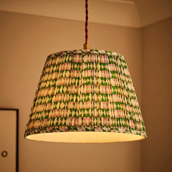 Joyce Conical Green Lamp Shade 2 Joyce Conical Green Lamp Shade - Image 2