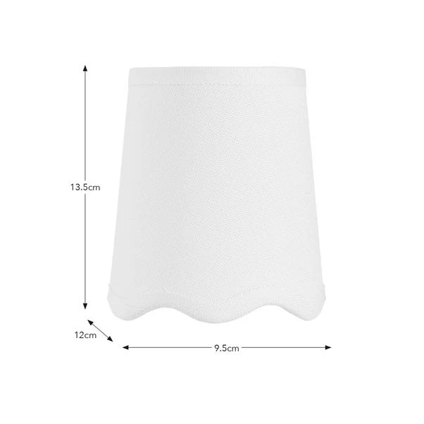 Scalloped Edge Lamp Shade 12 Scalloped Edge Lamp Shade - Image 12