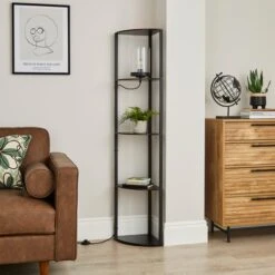 Keates Corner Shelved Floor Lamp 8 Keates Corner Shelved Floor Lamp -Lighting Sale Store 30870774 alt02