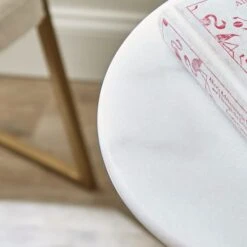 Carrara Marble Base Floor Lamp With Table -Lighting Sale Store 30871997 alt03