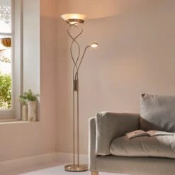 Vogue Lukas Mother & Child Metal Floor Lamp -Lighting Sale Store 30878684