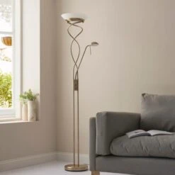 Vogue Lukas Mother & Child Metal Floor Lamp -Lighting Sale Store 30878684 alt01