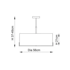 Vogue Balaton 3 Light Pendant Light -Lighting Sale Store 30878690 alt07