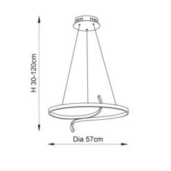 Vogue Curl Ceiling Light -Lighting Sale Store 30878858 alt09