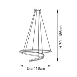 Vogue Tristan Large Pendant Light -Lighting Sale Store 30878886 alt08