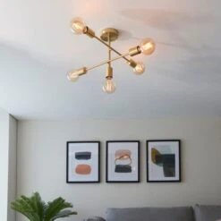Vogue Ryker 5 Light Semi Flush Ceiling Light -Lighting Sale Store 30878895 alt04