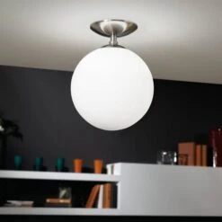EGLO Rondo Matt Semi Flush SCeiling Light