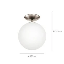 EGLO Rondo Matt Semi Flush SCeiling Light -Lighting Sale Store 30886048 alt02