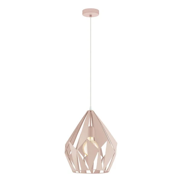 EGLO Carlton-P Apricot Pendant Light 3 EGLO Carlton-P Apricot Pendant Light - Image 3