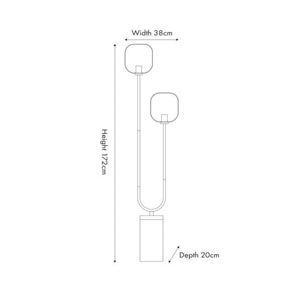 Florence Black Floor Lamp 5 Florence Black Floor Lamp - Image 5