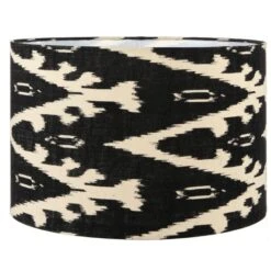 Lars Ikat Patterned Cylinder Lamp Shade -Lighting Sale Store 30889411 alt01