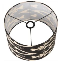 Lars Ikat Patterned Cylinder Lamp Shade -Lighting Sale Store 30889413 alt02