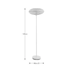 Lise Bamboo Uplighter Floor Lamp -Lighting Sale Store 30894602 alt08