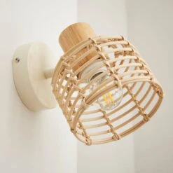Emil Rattan Adjustable Wall Light -Lighting Sale Store 30894607 alt02