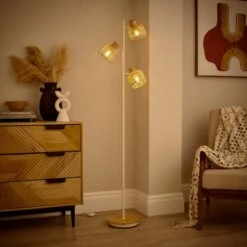 Emil Rattan 3 Light Adjustable Floor Lamp -Lighting Sale Store 30894612 alt01