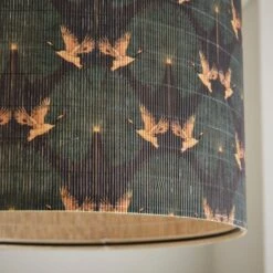 Luxe Cranes Bamboo Drum Lamp Shade -Lighting Sale Store 30898065 alt02