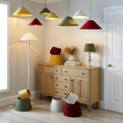 Churchgate Ashby Tapered Lamp Shade 37 Churchgate Ashby Tapered Lamp Shade -Lighting Sale Store 30898480 alt09