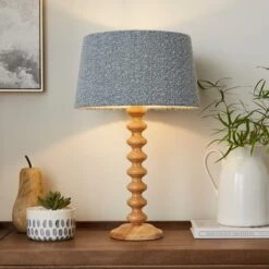 Churchgate Woodhouse Boucle Lamp Shade -Lighting Sale Store 30898484 alt03