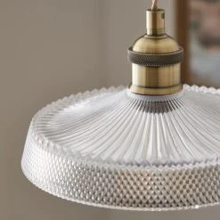 Churchgate Shilton Pressed Glass Adjustable Pendant Light -Lighting Sale Store 30898547 alt02