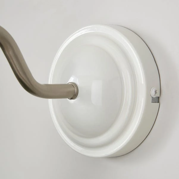 Lilbourne Ribbed Ceramic Wall Light 4 Lilbourne Ribbed Ceramic Wall Light - Image 4