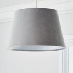 Clara Velvet Tapered Lamp Shade 33 Clara Velvet Tapered Lamp Shade -Lighting Sale Store 30904423 alt01