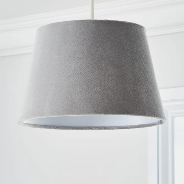 Clara Velvet Tapered Lamp Shade 14 Clara Velvet Tapered Lamp Shade - Image 14