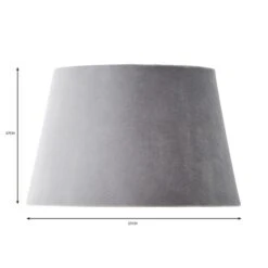 Clara Velvet Tapered Lamp Shade 36 Clara Velvet Tapered Lamp Shade -Lighting Sale Store 30904423 alt04