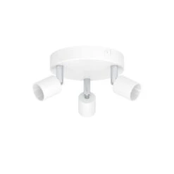 EGLO Essentials Stecci-E 3 Light Adjustable Semi Flush Spotlight