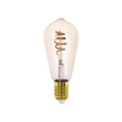 EGLO 9W Dimmable Spiral Filament LED ES Edison Smart Bulb -Lighting Sale Store 30907013 alt02
