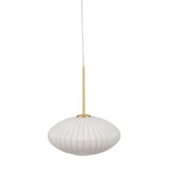 Emilia Ribbed Oval Pendant Light -Lighting Sale Store 30909448 alt02