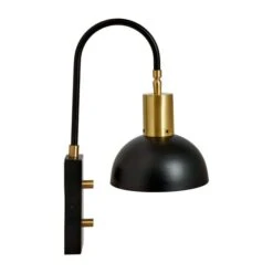 Mayfair Matt Black Domed Task Wall Light -Lighting Sale Store 30909463 alt04