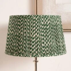 Vienna Chevron Mushroom Pleat Lamp Shade -Lighting Sale Store 30909479