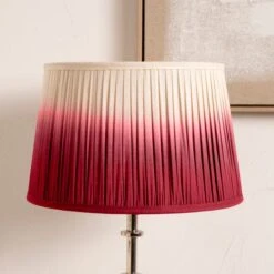 Scallop Ombre Soft Pleated Tapered Lamp Shade -Lighting Sale Store 30909515