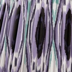 Izara Ikat Patterned Gathered Tapered Lamp Shade -Lighting Sale Store 30909523 alt04