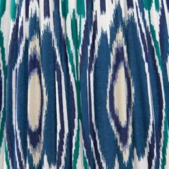 Izara Ikat Patterned Gathered Tapered Lamp Shade -Lighting Sale Store 30909524 alt04