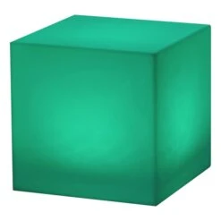 Cube Rechargeable Colour Changing LED Outdoor Table Lamp -Lighting Sale Store 30909544 alt02