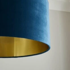 Ari Velvet Drum Lamp Shade -Lighting Sale Store 30916713 alt02
