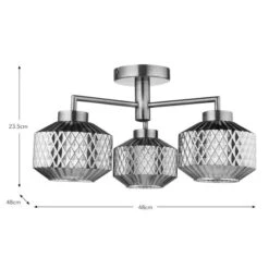 Abingdon 3 Light Semi Flush Ceiling Light -Lighting Sale Store 30920993 alt08