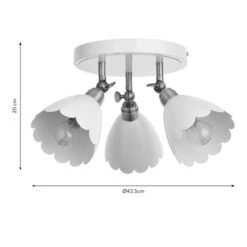 Remi Scalloped 3 Light Adjustable Spotlight -Lighting Sale Store 30921697 alt08