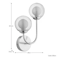 Eliza 2 Light Wall Light -Lighting Sale Store 30921701 alt08